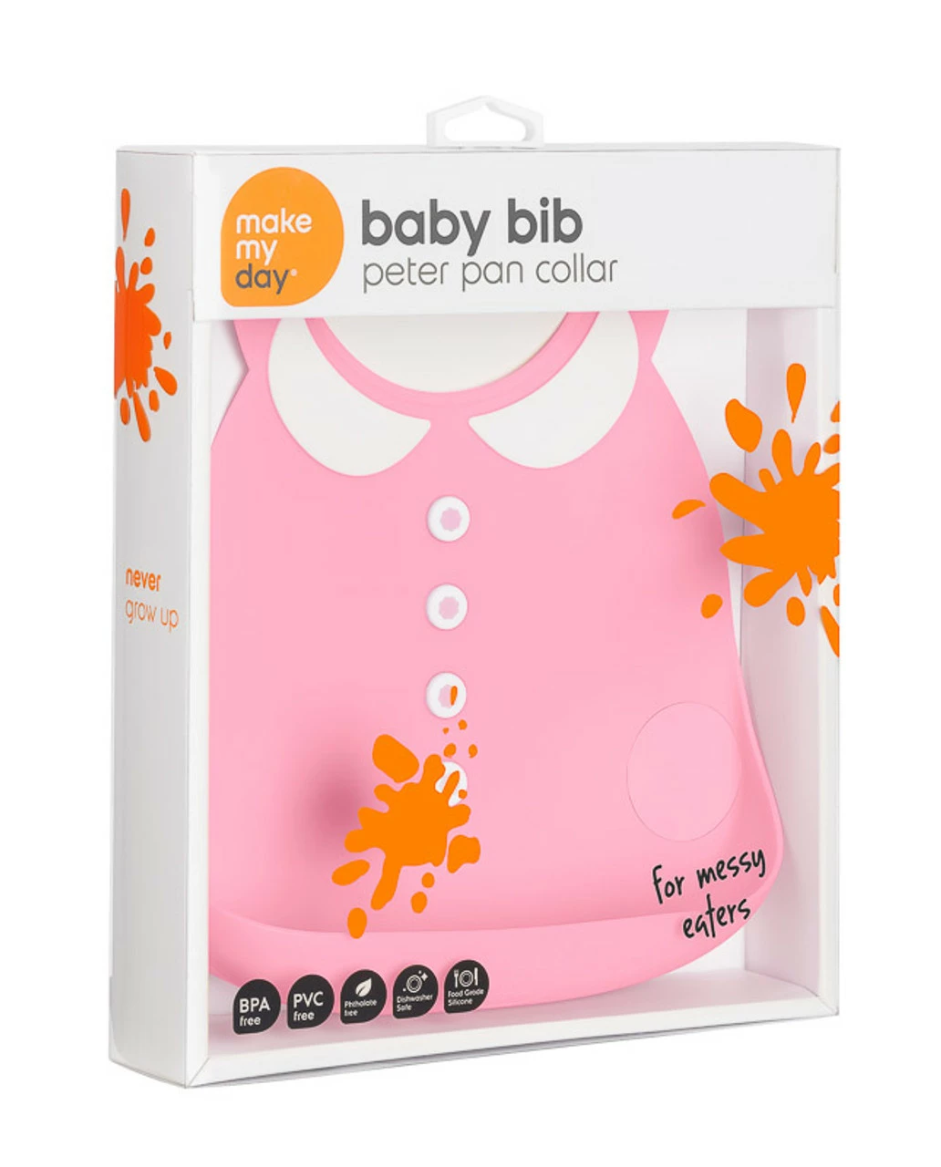 Make My Day Bib Perter Pan