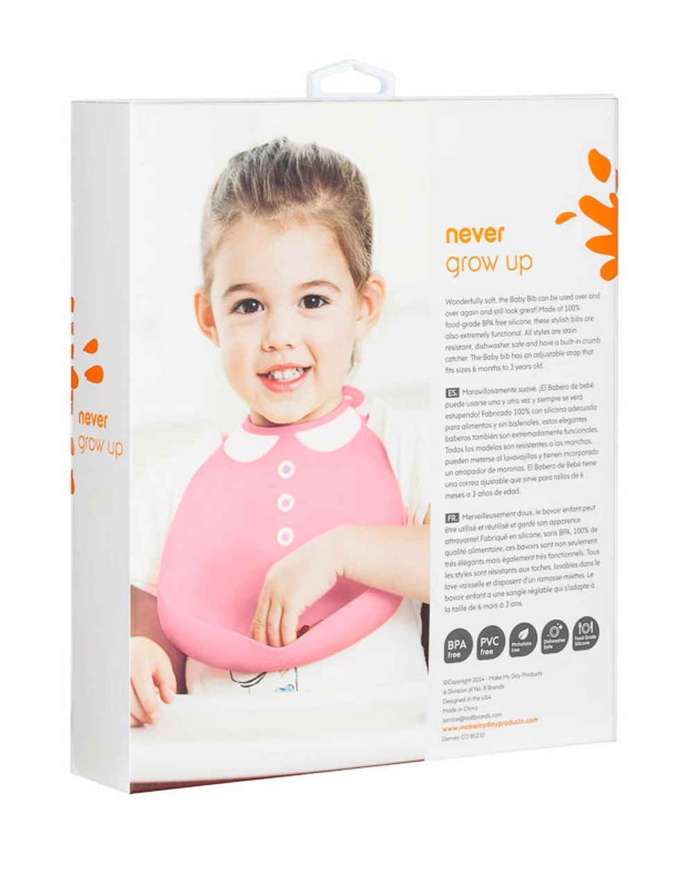 Make My Day Bib Perter Pan - Image 2