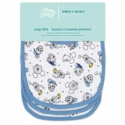 Aden Anais Mickey Stargazer 3 Pack Disney Baby Snap Bibs