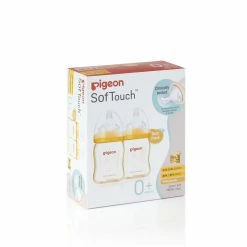 Pigeon SofTouch Bottle PPSU Twin Pack 160ml