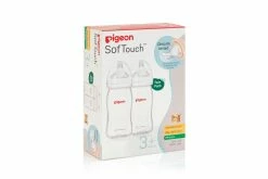 Pigeon SofTouch Bottle PP Twin Pack 240ml
