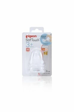 Pigeon SofTouch Peristaltic PLUS Teat M 2pcs