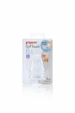 Pigeon SofTouch Peristaltic PLUS Teat L 2pcs