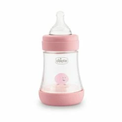 Chicco Bottle: Perfect 5 150ml 0M+ Slow Pink