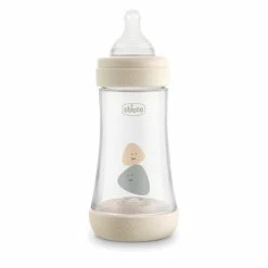 Chicco Bottle: Perfect 5 240ml 2M+ Med Natural