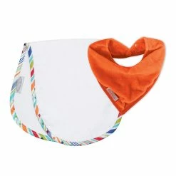 Silly Billyz Shoulder Bib/Bandana St Orange Sprite
