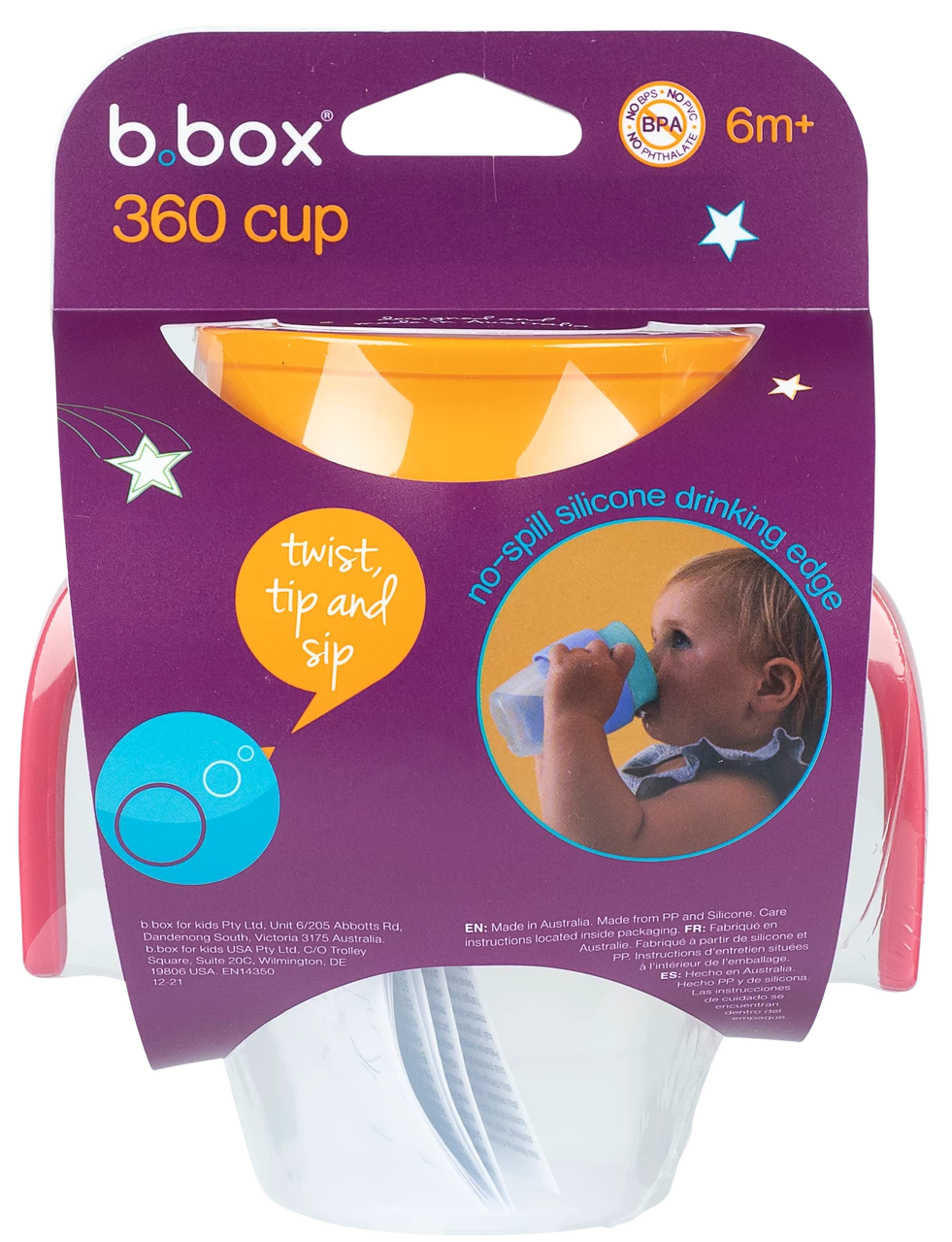 B.Box 360 Cup Strawberry Shake - Image 2