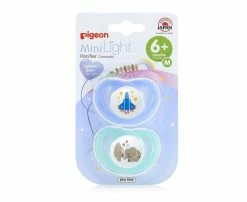 Pigeon Minilight Pacifier Twin Pack M