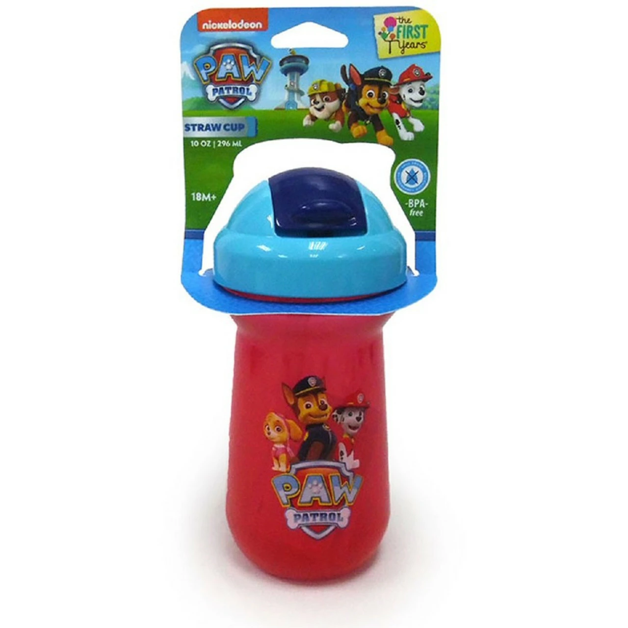 The First Years Paw Patrol Flip Lid Straw Cup - Image 2