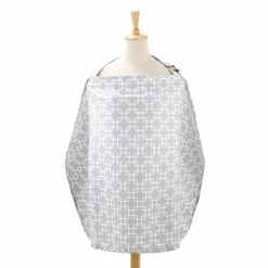 The Peanut Shell Nursing Cover-Grey