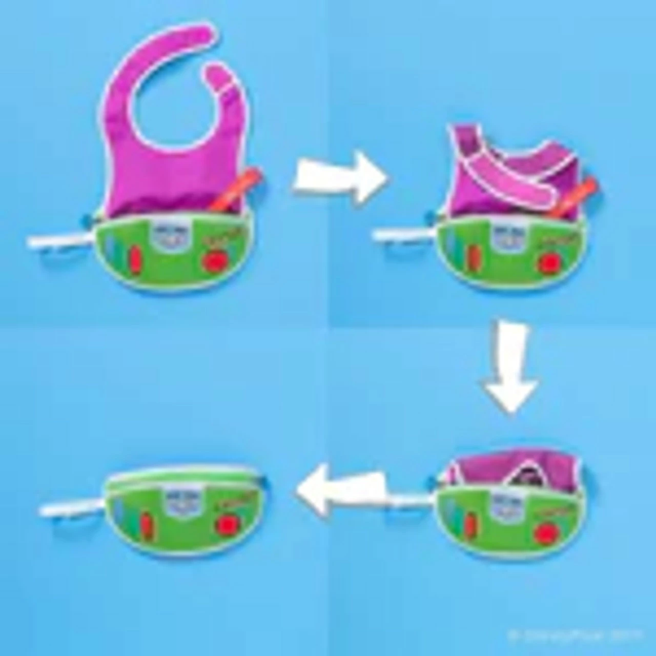 B.Box Disney Travel Bib Buzz - Image 4