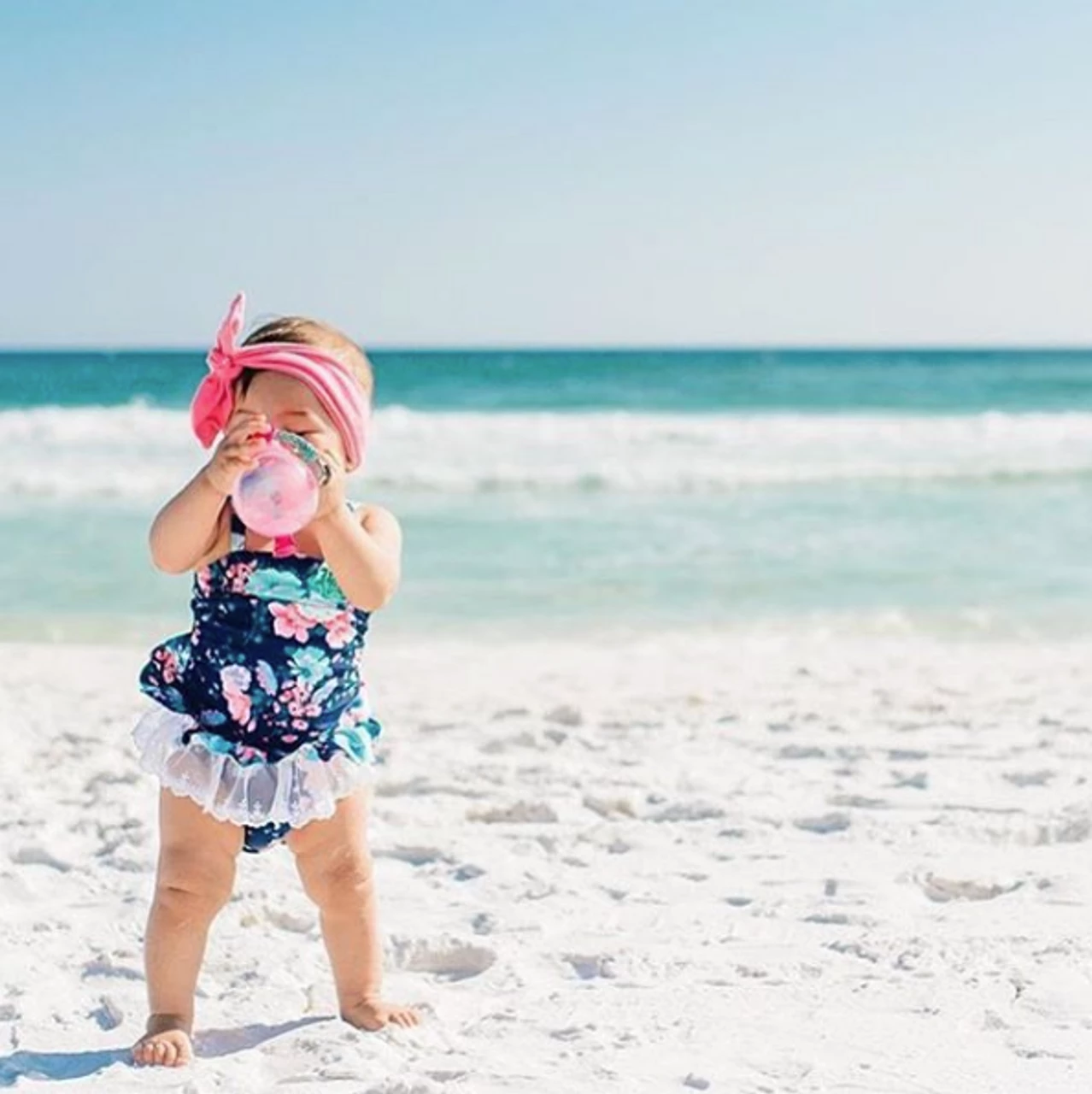 Click Lock Weighted Flexi-Straw Cup 207ml - Image 3