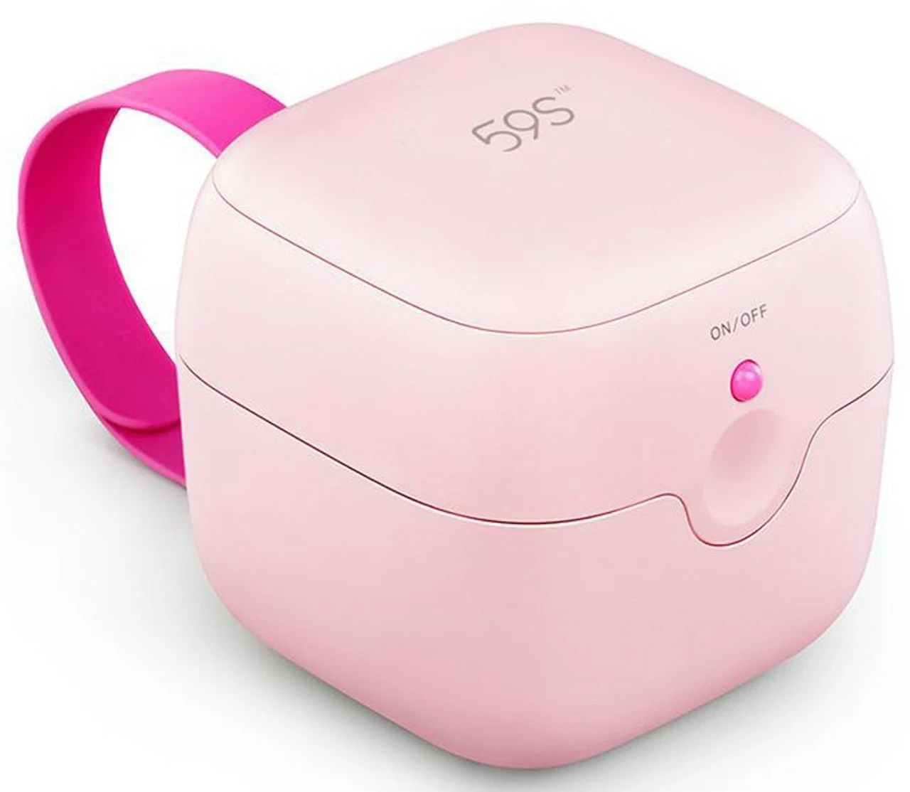 59S UV LED Sterilizing PaciPod Pink