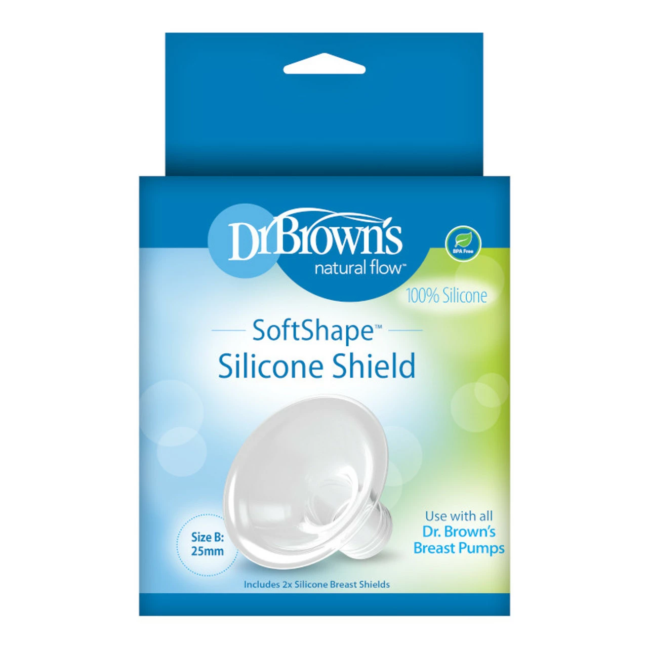 Dr Browns Softshape Silicone Shields Size B 2 Pack - Image 2