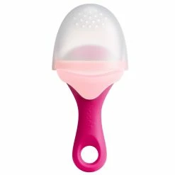 Boon Pulp Silicone Feeder - Pink & Blush