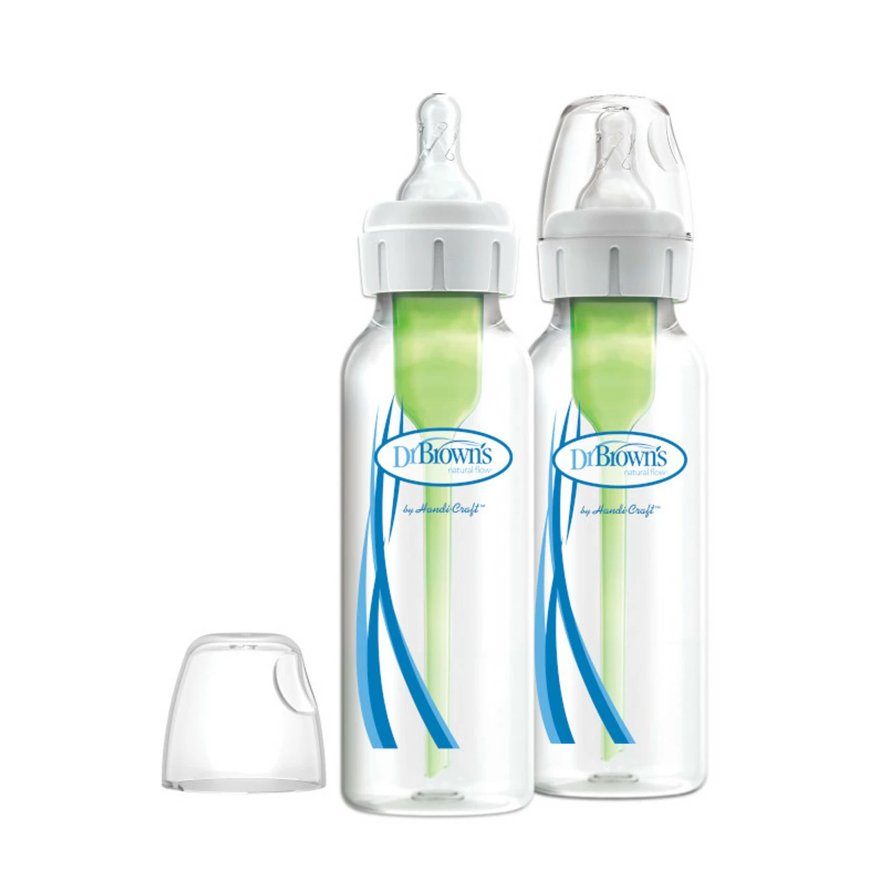 Dr Browns 250 ML Feeding Bottle Level 1 Teat 2 Pack
