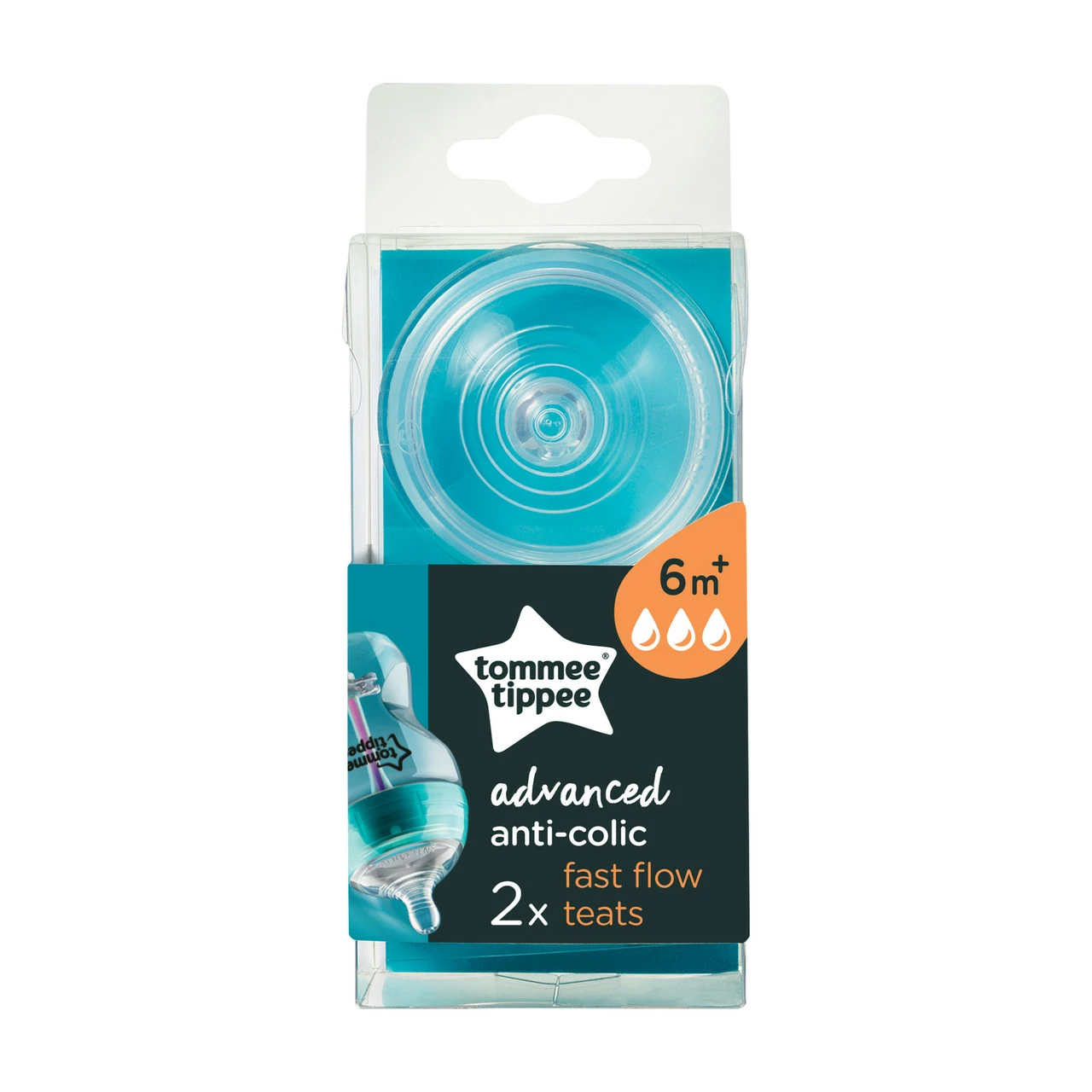 Tommee Tippee Advanced Anticolic Fastflow Teat 2 Pack - Image 3