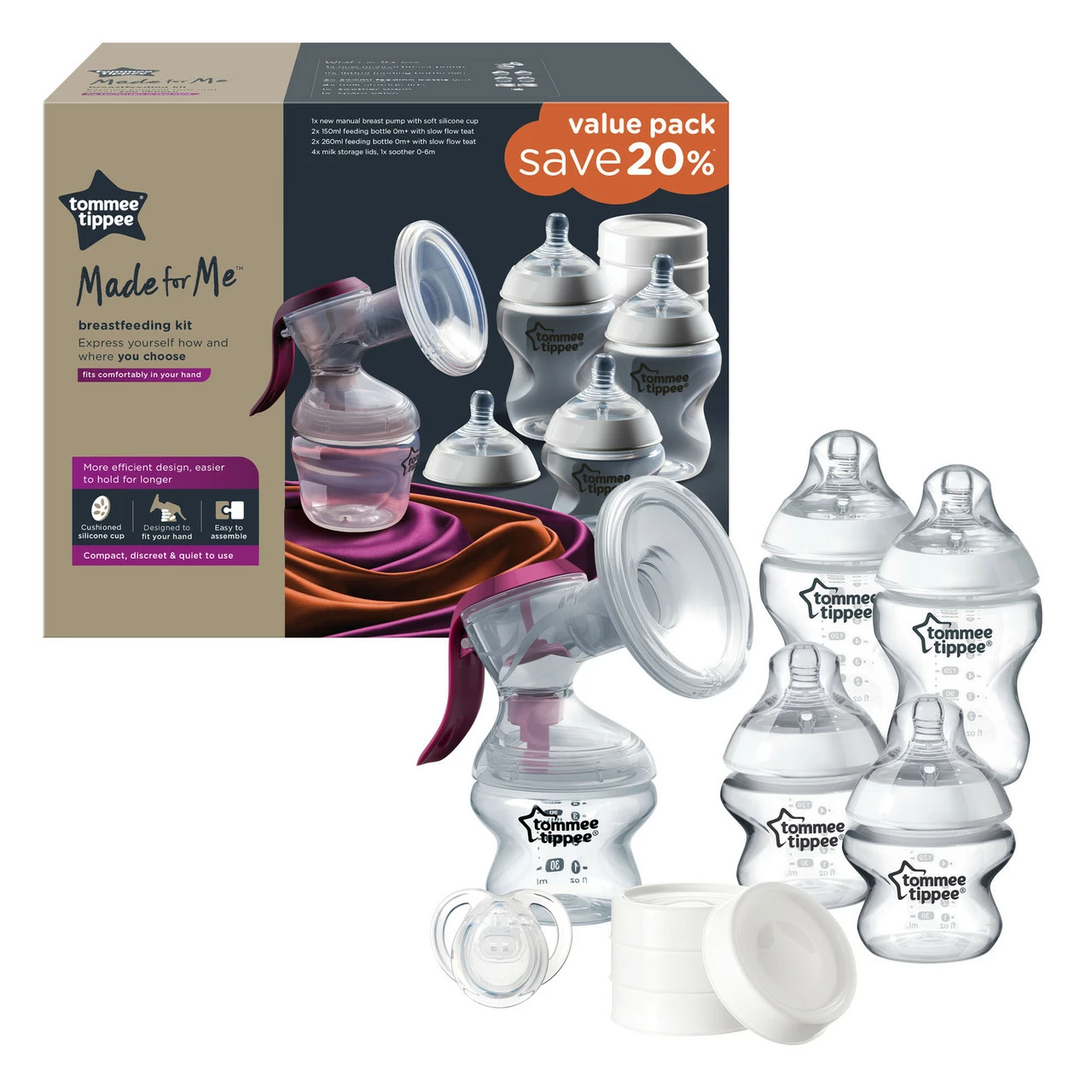 Tommee Tippee Made For Me Breastfeeding Kit